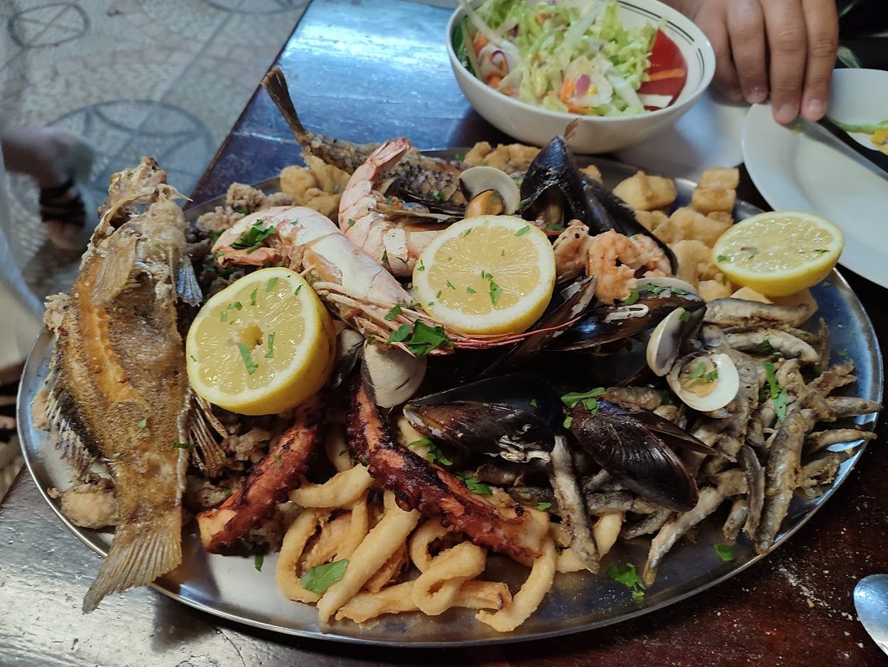 Parrillada de marisco